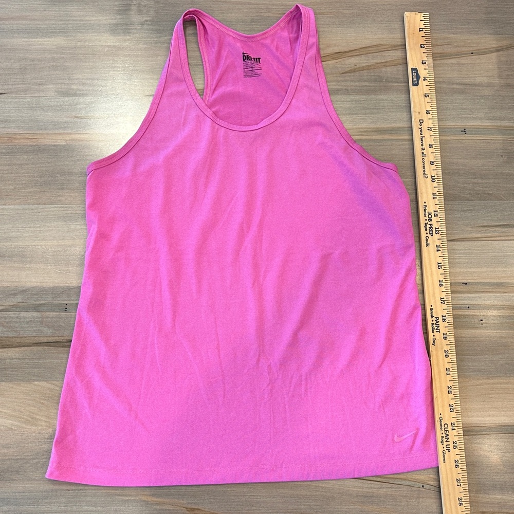 Nike Women's Dark Pink Racerback Tank Top